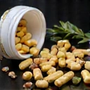 Side angle view showing capsule contents of Men's Energy Vitamin Complex